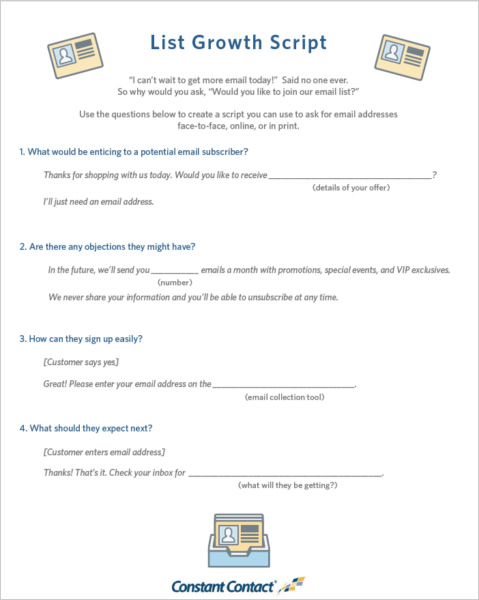 Email Marketing - script